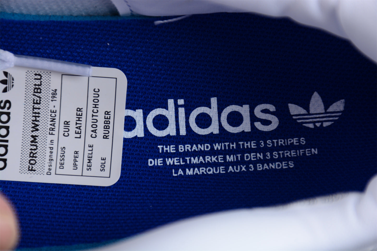 adidas Forum 84 Low "White/Blue Bird"