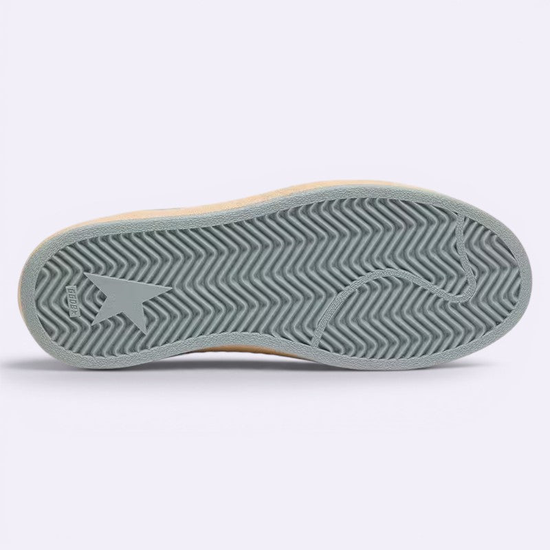 Ball Star Light Blue Suede Sneakers (Women)