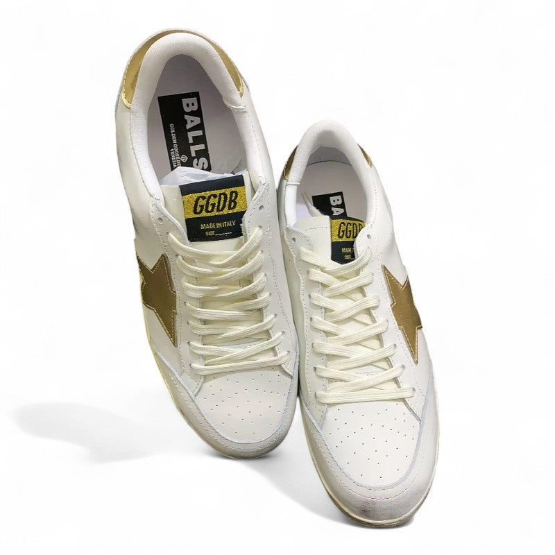 Ball Star sneakers with a golden star and matching heel tab - Best Reps Website 2025