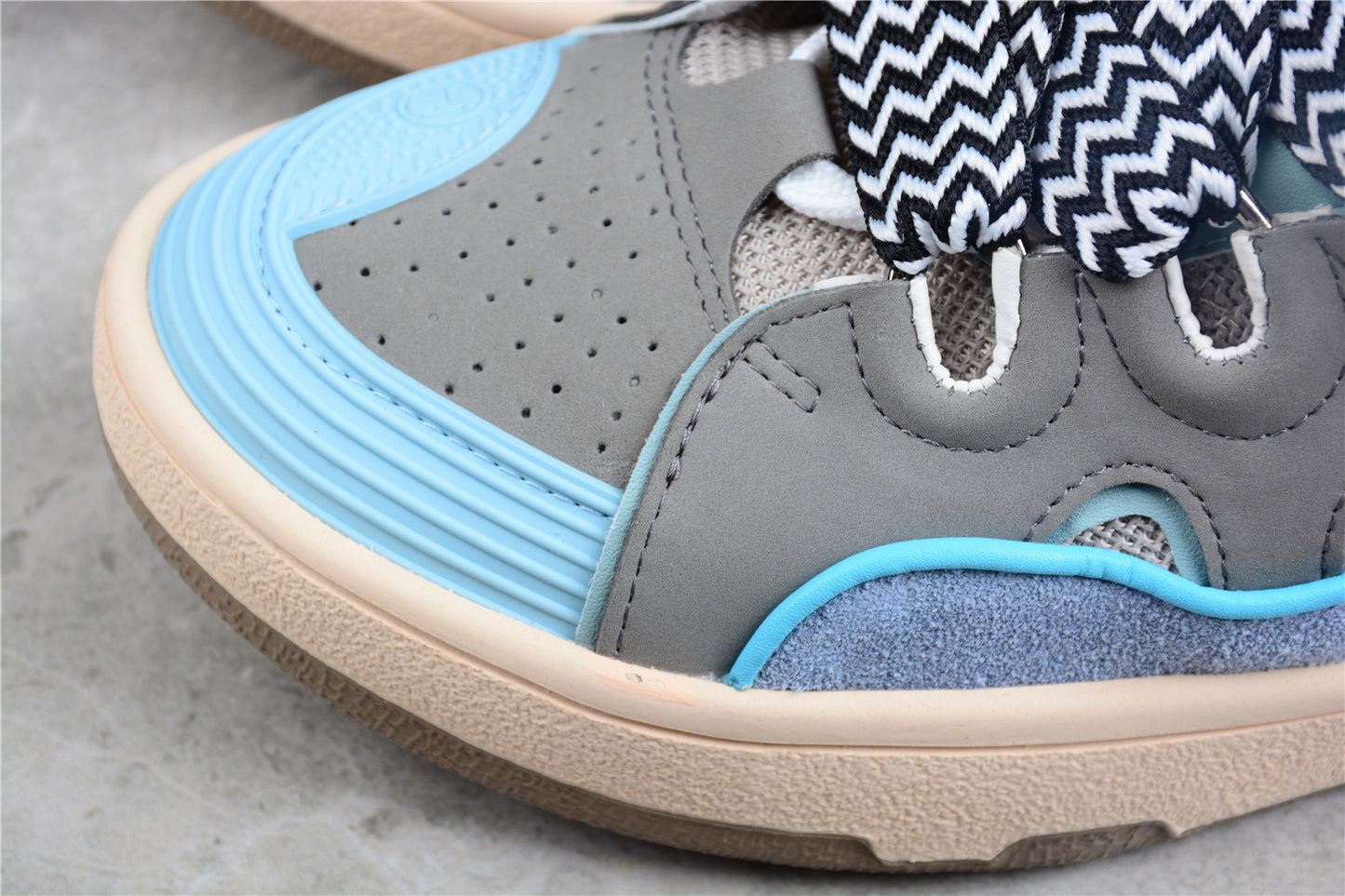 Lanvin Curb Sneaker 'Grey Blue' - Best Reps Website 2025