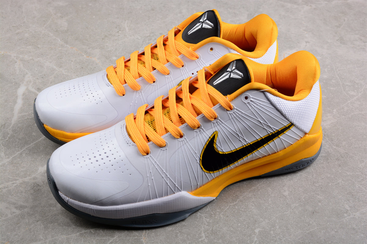 Nike Zoom Kobe 5 “White/Black/Del Sol/Metallic Silver” - Best Reps Website 2025