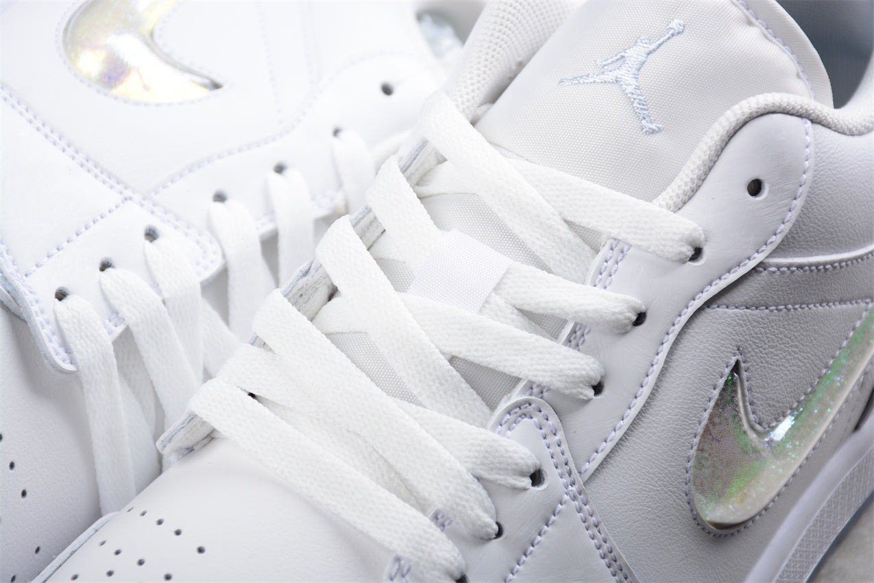 Nike Air Jordan 1 Low Glitter Swoosh Shine - Best Reps Website 2025