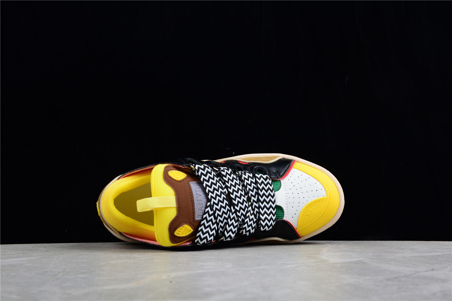 Lanvin Curb Sneaker 'Black Yellow' - Best Reps Website 2025