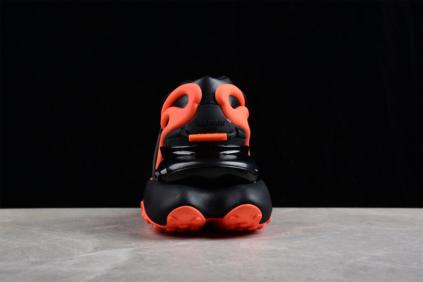 Balmain Unicorn Sneakers in Black/Orange – Neoprene &amp; Leather - Best Reps Website 2025