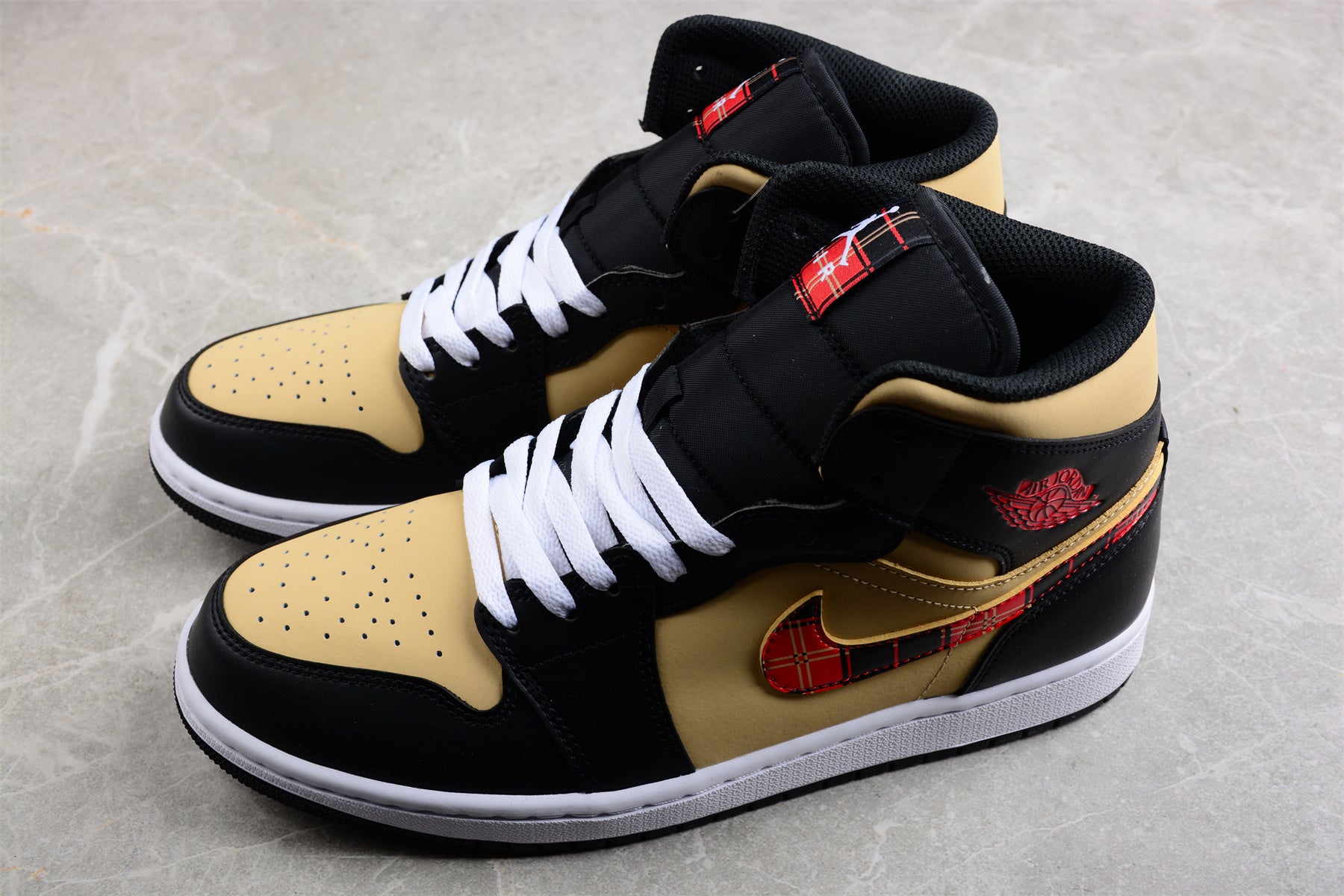 Air Jordan 1 Mid "Tartan Swoosh" - Best Reps Website 2025