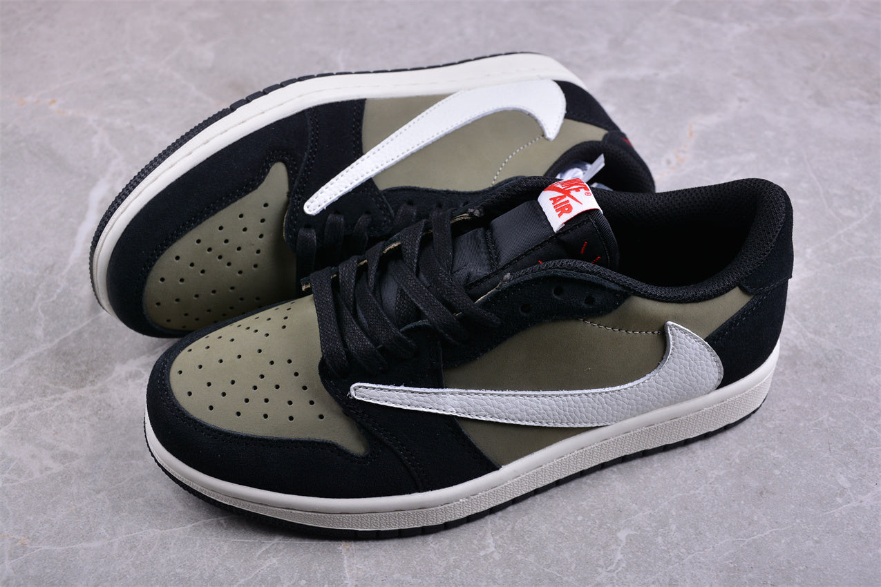 Travis Scott x Air Jordan 1 Low OG "Olive" - Best Reps Website 2025