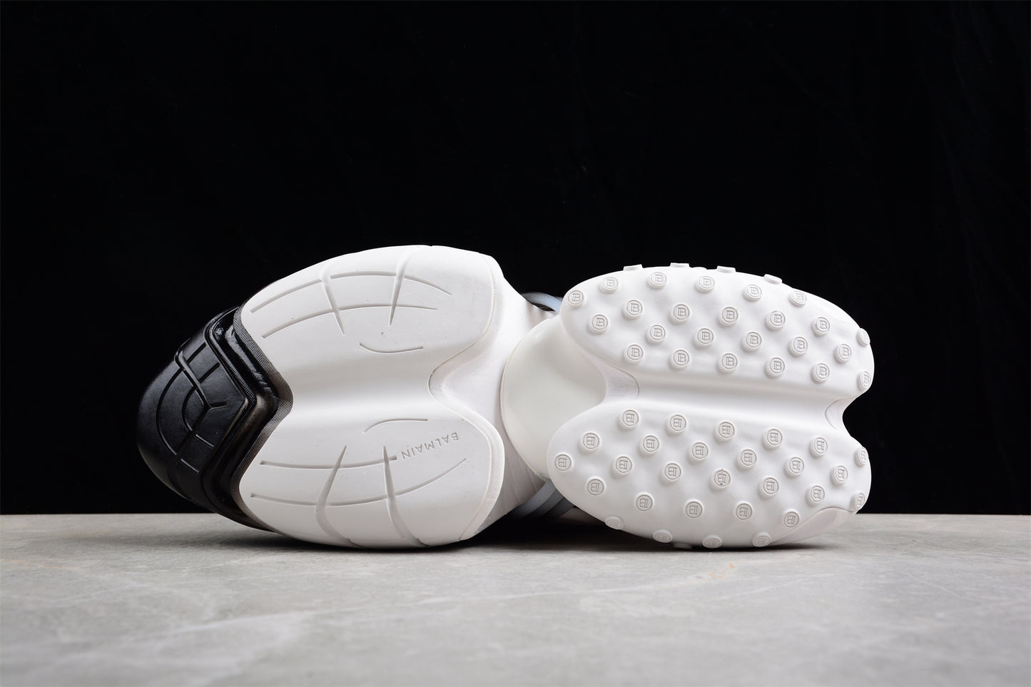 Balmain Unicorn Sneakers in White Gradient – Neoprene &amp; Leather - Best Reps Website 2025