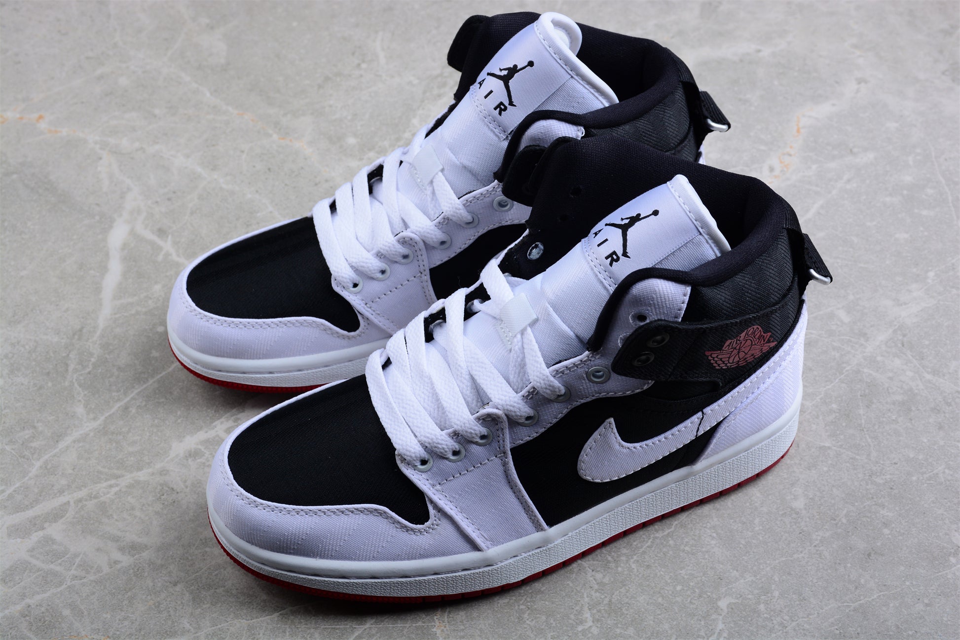 Air Jordan 1 Mid SE "Utility Black White Gym Red" - Best Reps Website 2025