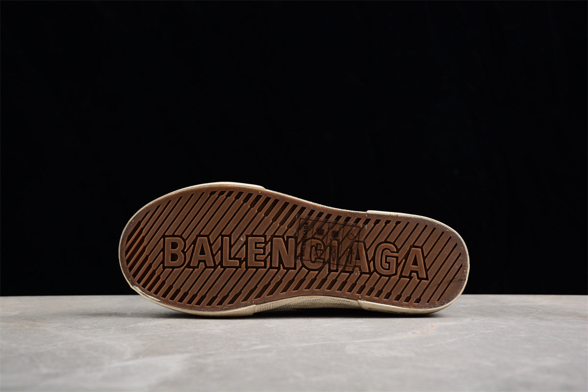 Balenciaga Paris Low VULC Distressed Flat Mule - Best Reps Website 2025