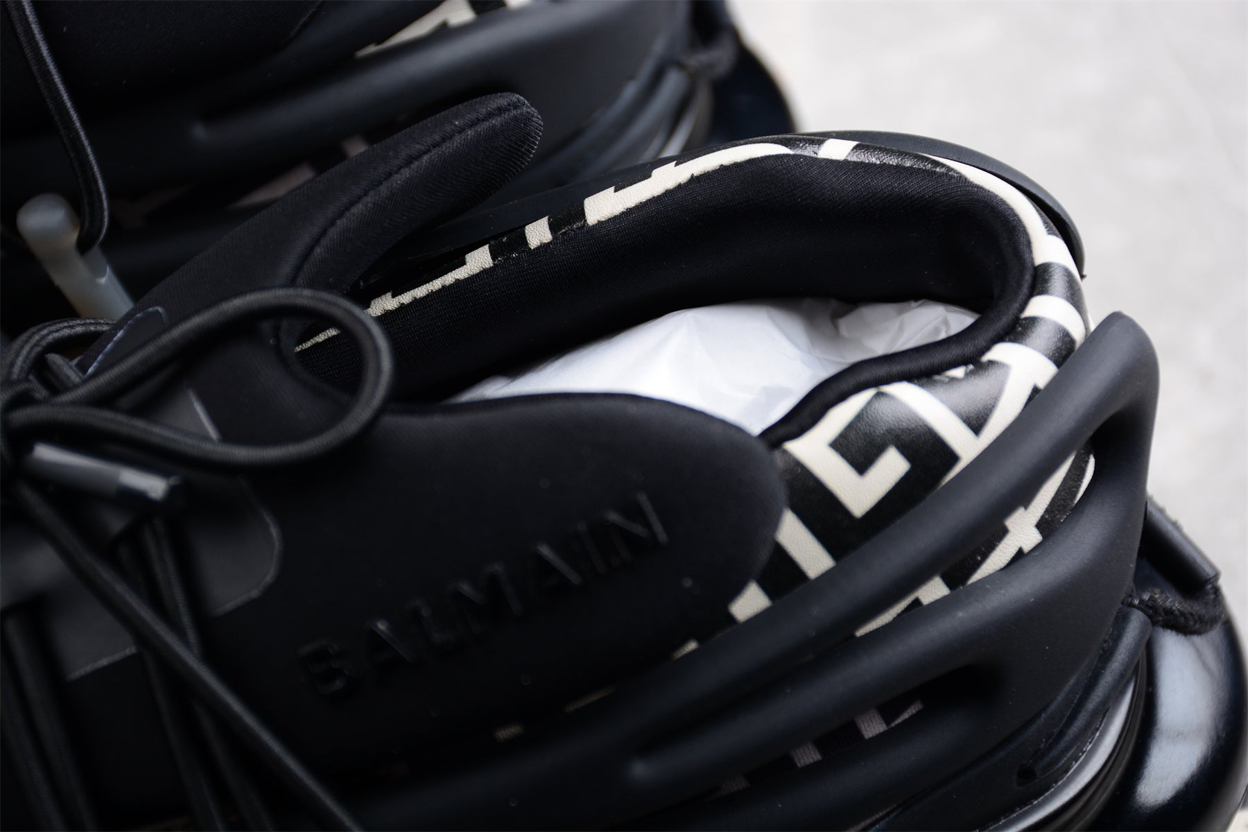 Balmain Unicorn Sneakers in Black – Neoprene &amp; Leather - Best Reps Website 2025