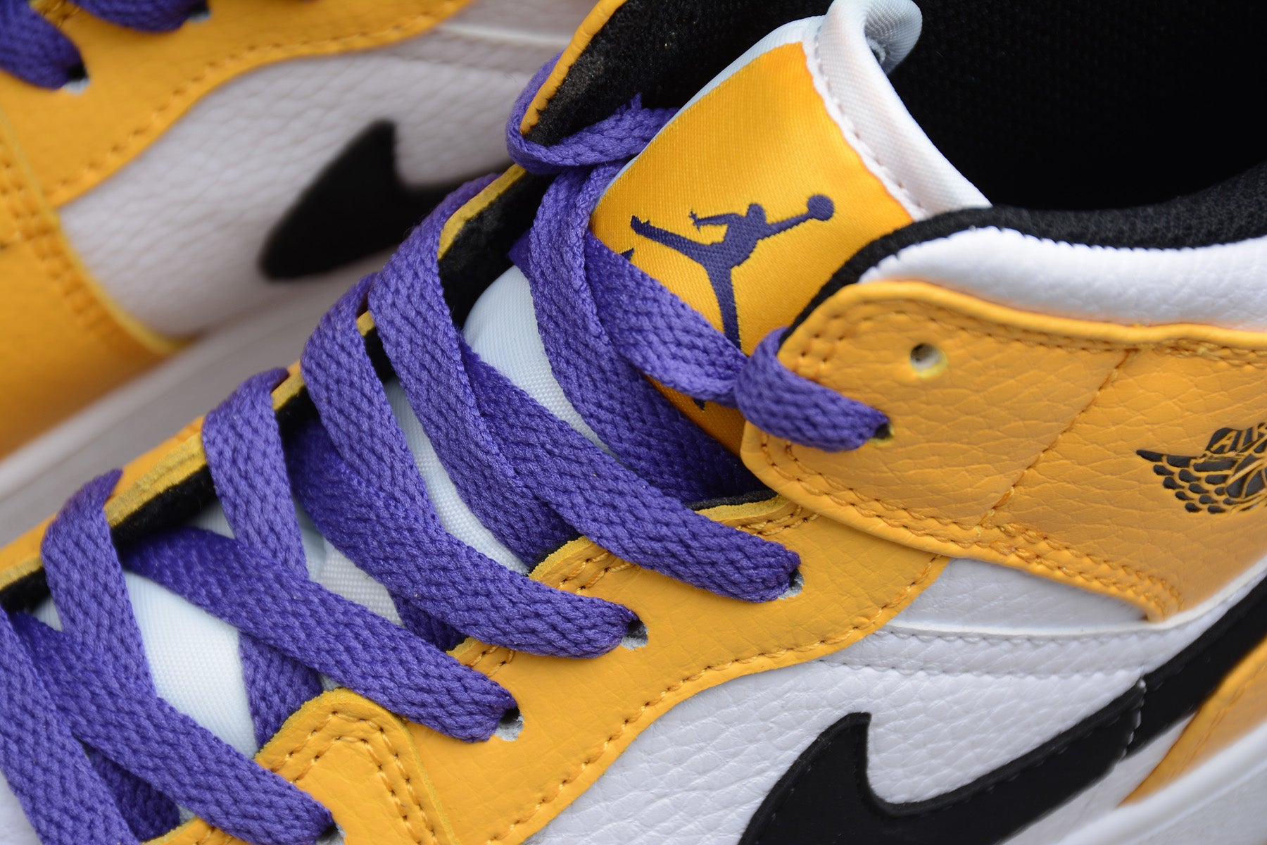 Nike Air Jordan 1 Mid "Lakers" BQ6931-700 - Best Reps Website 2025