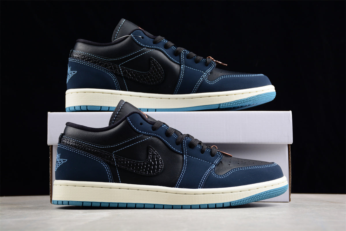 Air Jordan 1 Low SE "Black Obsidian Sail" - Best Reps Website 2025