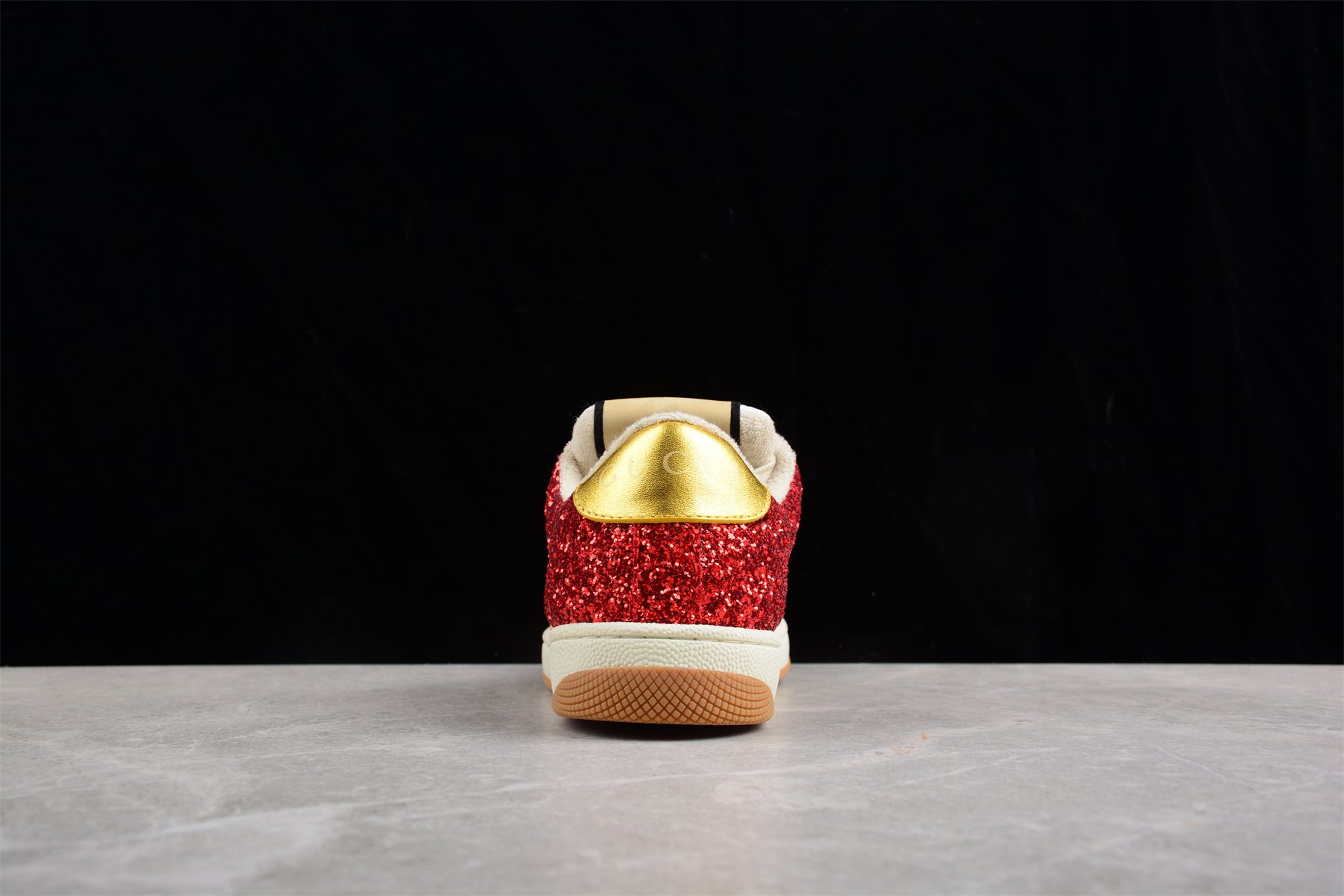 Gucci Glitter-Embellished Screener Sneakers - Best Reps Website 2025