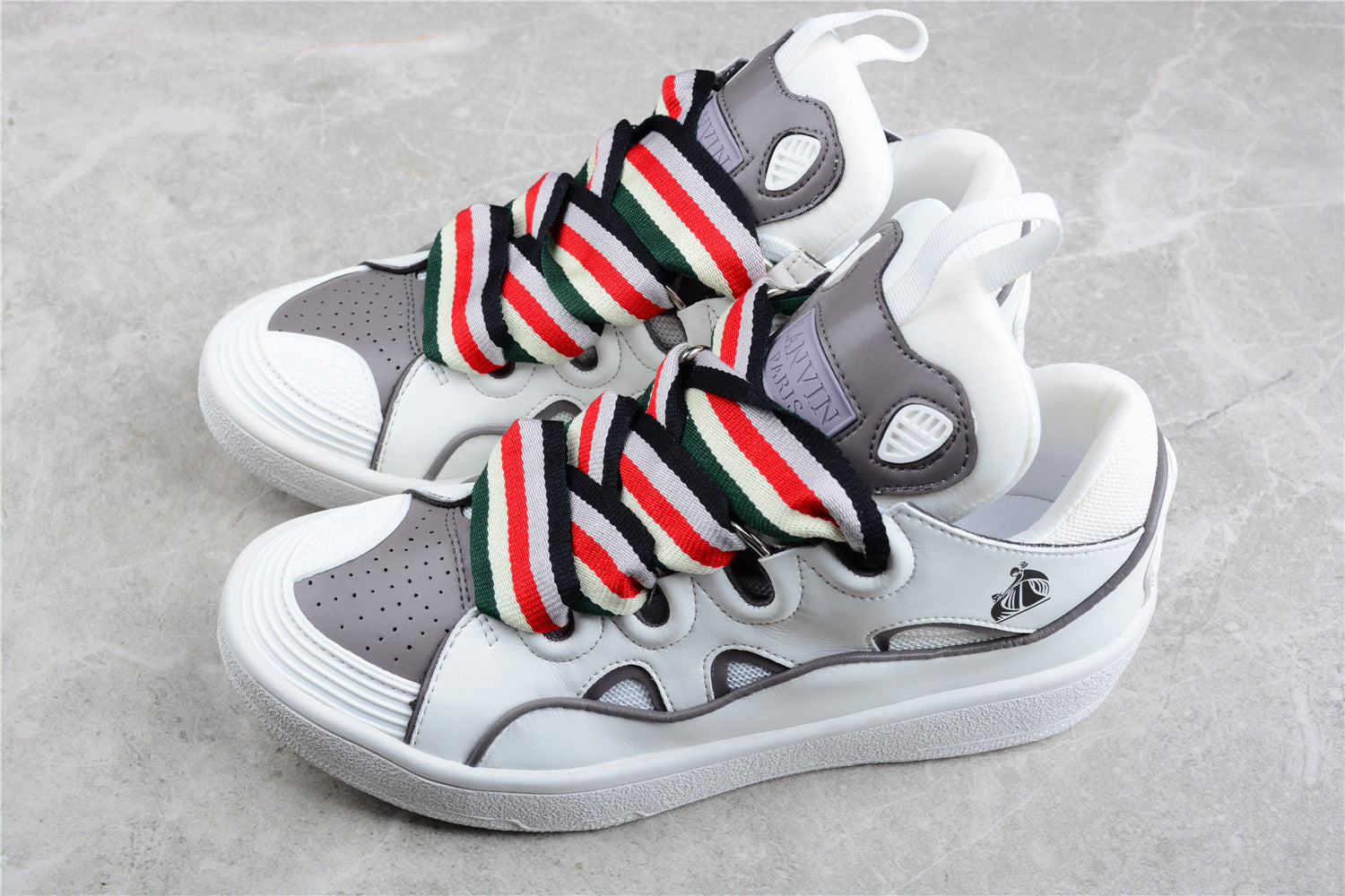 Lanvin Leather Curb 'White Multi' - Best Reps Website 2025
