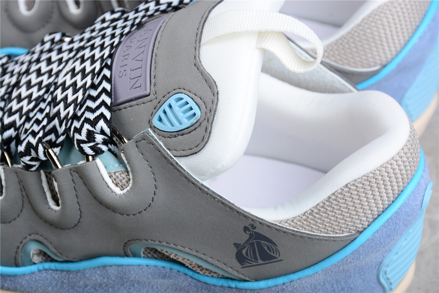 Lanvin Curb Sneaker 'Grey Blue' - Best Reps Website 2025