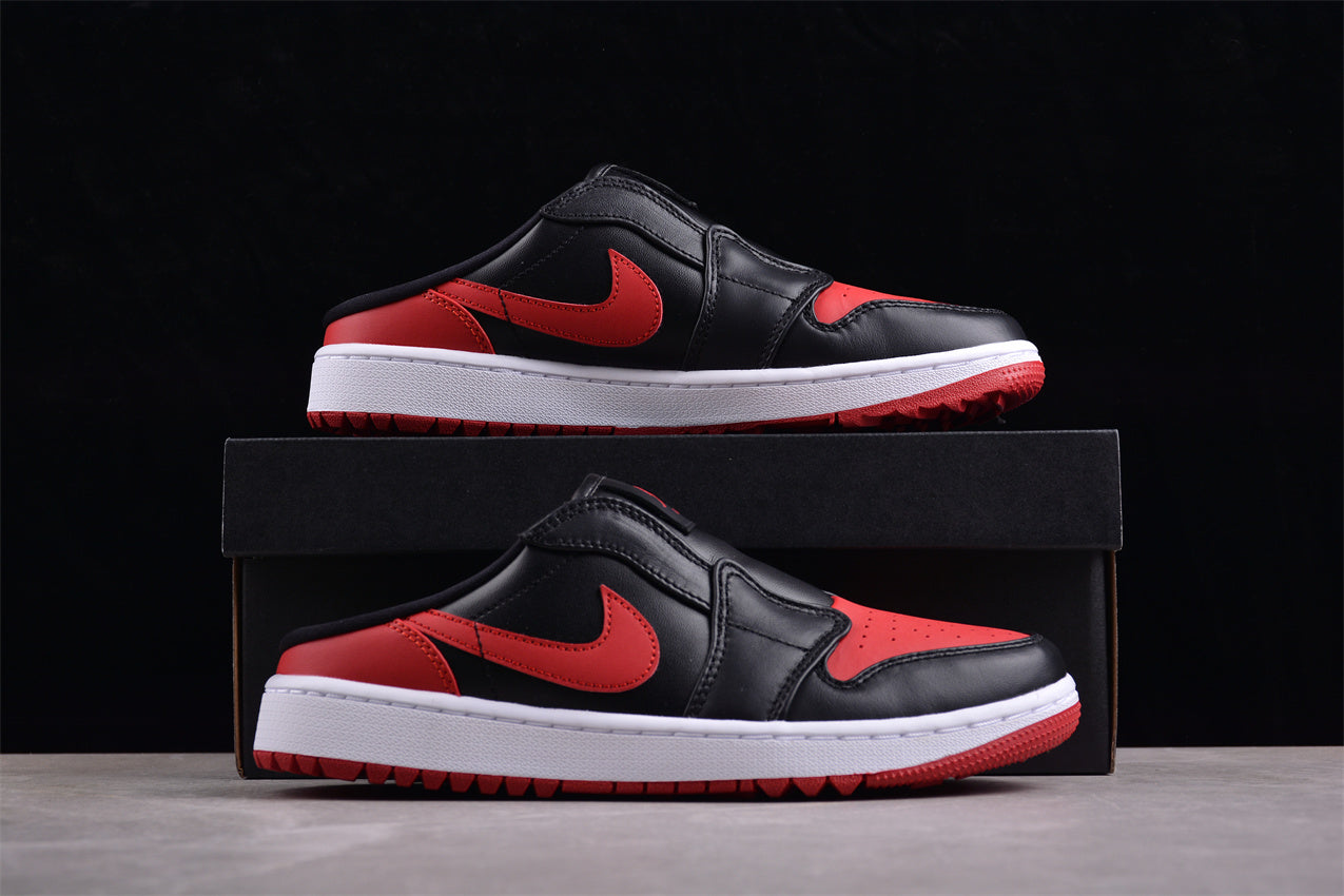 Air Jordan 1 Low Golf "Bred" Mule - Best Reps Website 2025