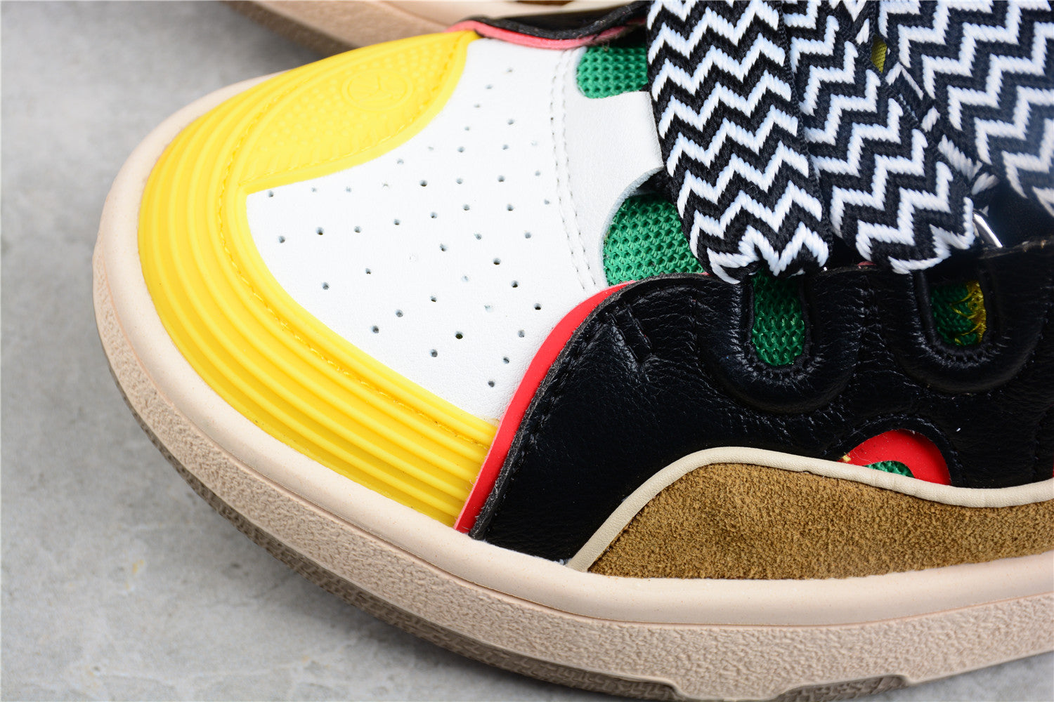 Lanvin Curb Sneaker 'Black Yellow' - Best Reps Website 2025