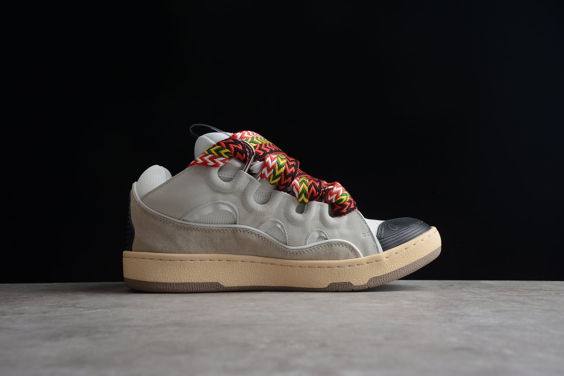Lanvin Leather Curb 'White Black Gum' (Women's) - Best Reps Website 2025