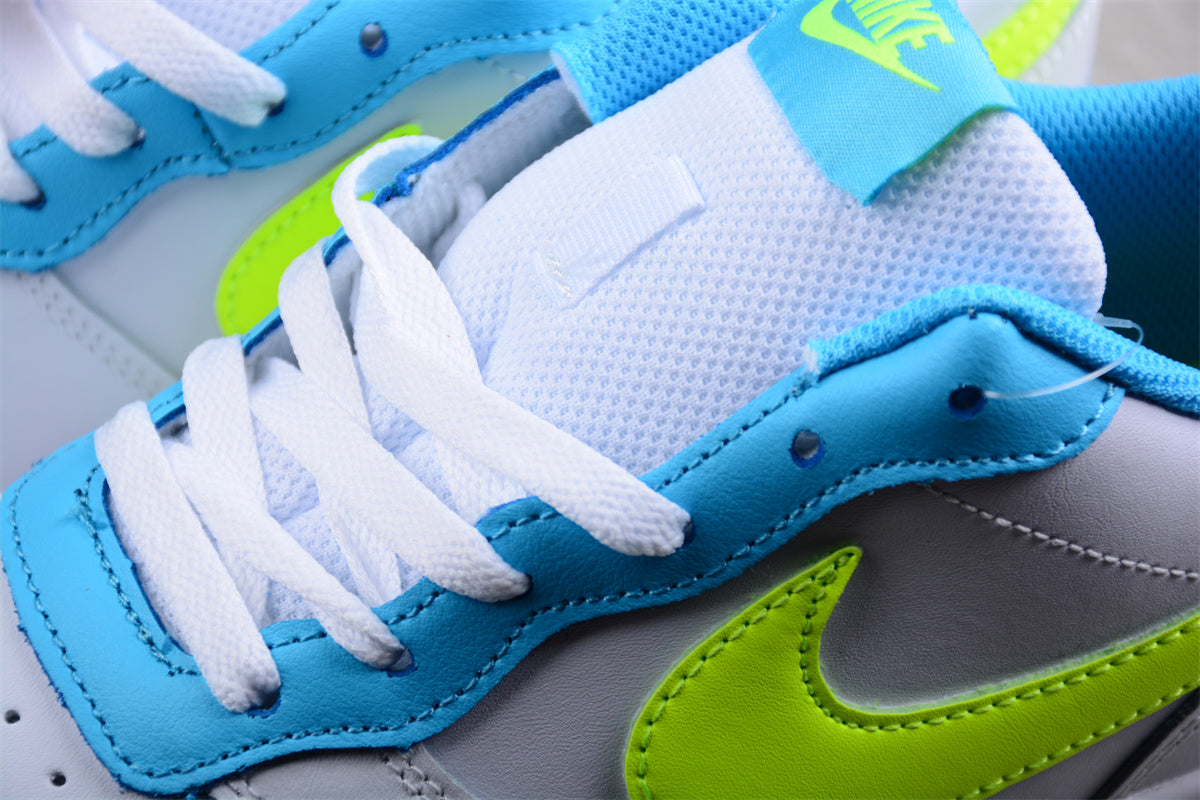 Nike Court Borough Low 2 GS "White Volt Blue"