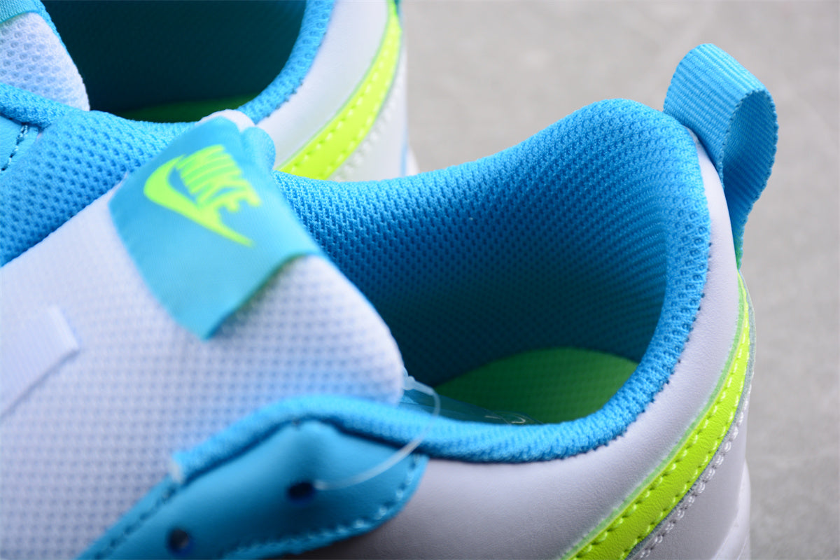 Nike Court Borough Low 2 GS "White Volt Blue"