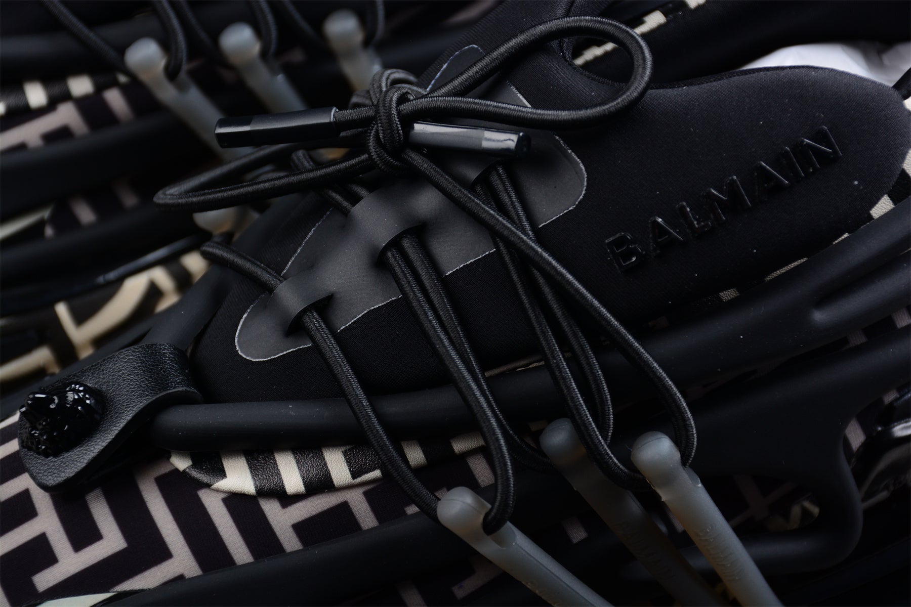 Balmain Unicorn Sneakers in Black – Neoprene &amp; Leather - Best Reps Website 2025