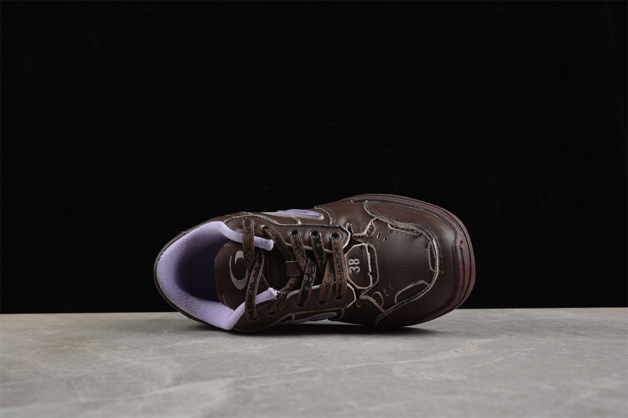  Balenciaga Hamptons Worn Out Dark Brown 