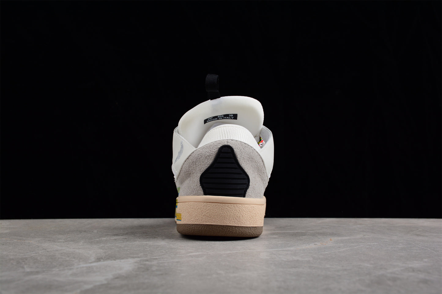 Lanvin Leather Curb Sneaker 'White Ivory' - Best Reps Website 2025