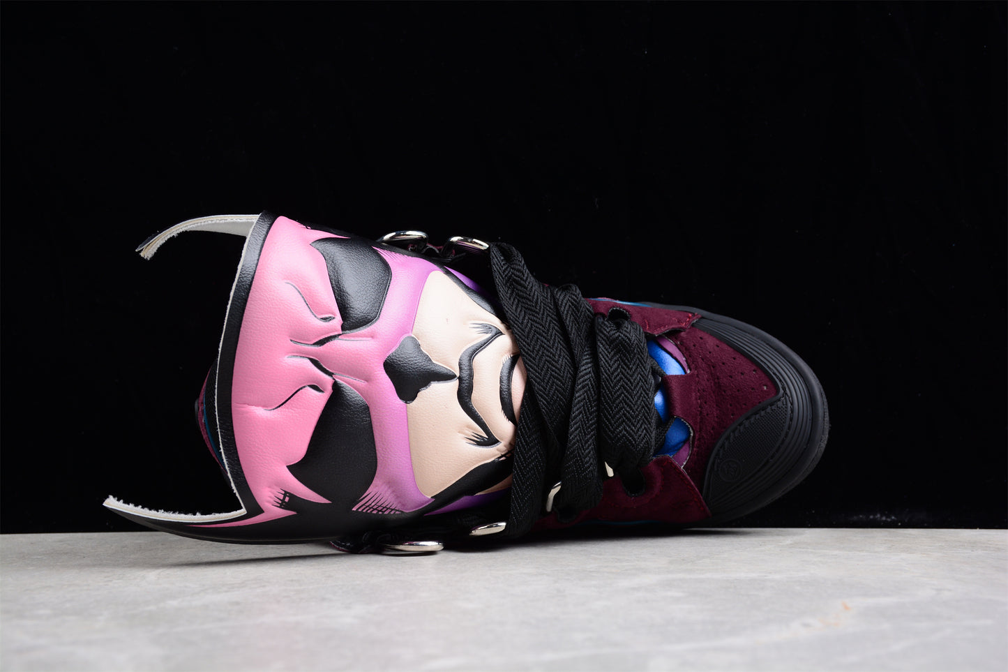 Lanvin x Batman Women's CURB Sneakers 'Raisin/Black' - Best Reps Website 2025