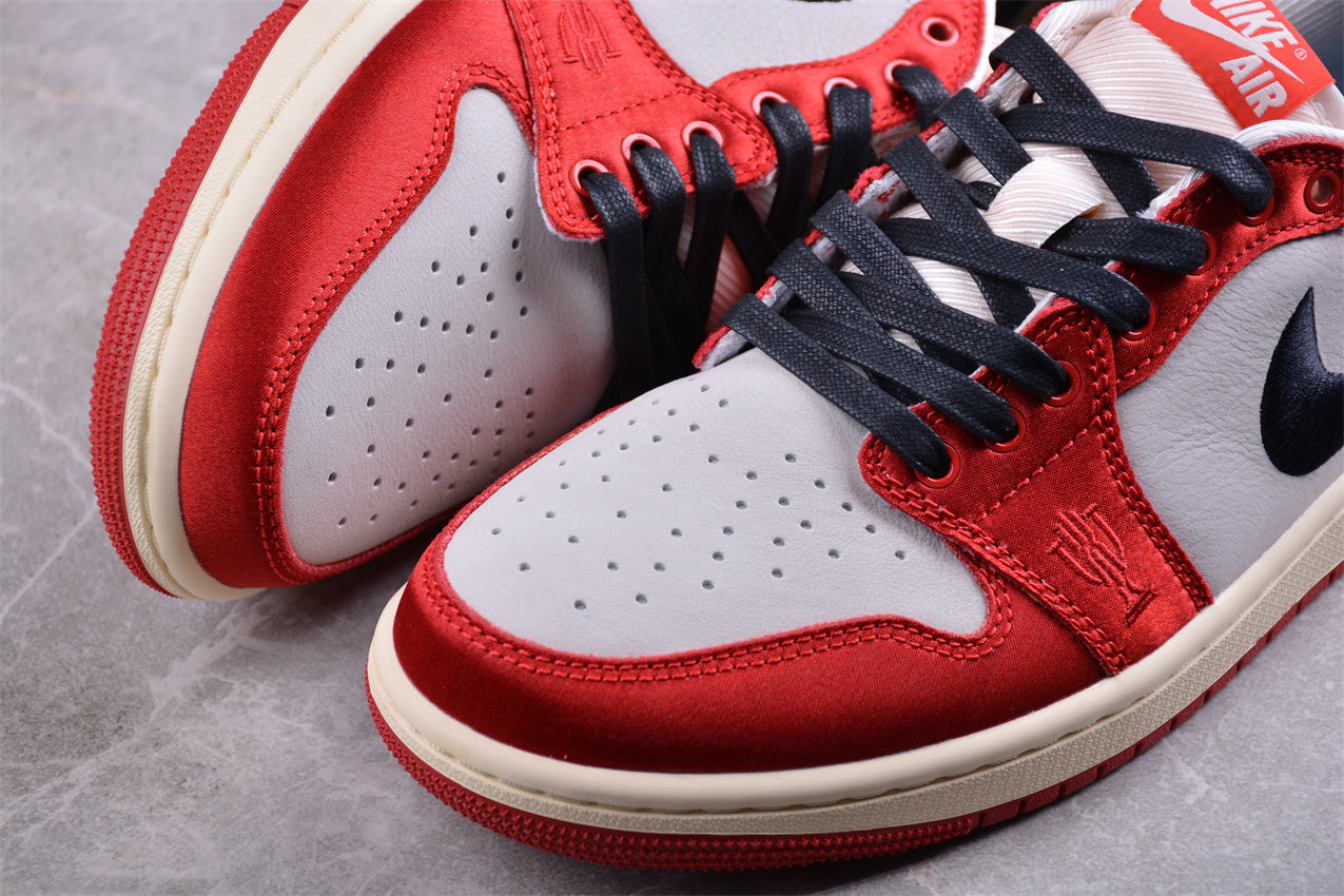 Jordan 1 x Trophy Room Retro Low OG SP Sail Varsity Red - Best Reps Website 2025