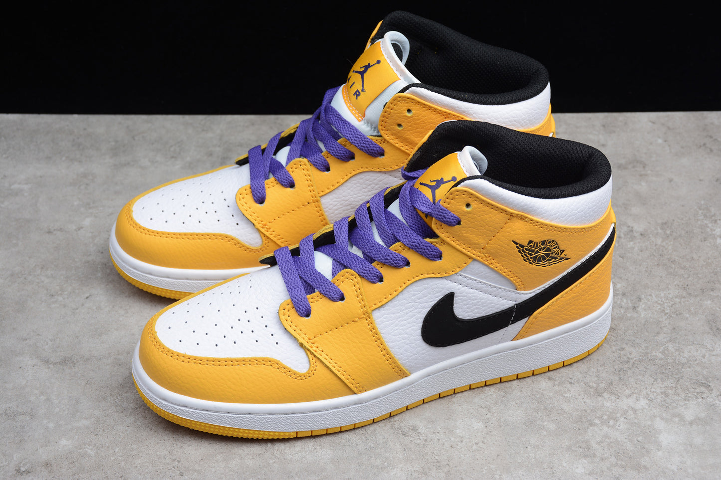 Nike Air Jordan 1 Mid "Lakers" BQ6931-700 - Best Reps Website 2025
