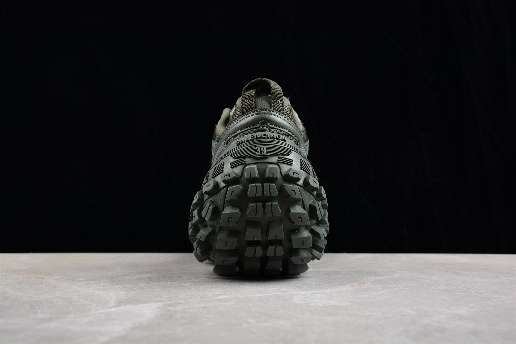 Balenciaga Defender Rubber Platform Sneakers in Khaki - Best Reps Website 2025