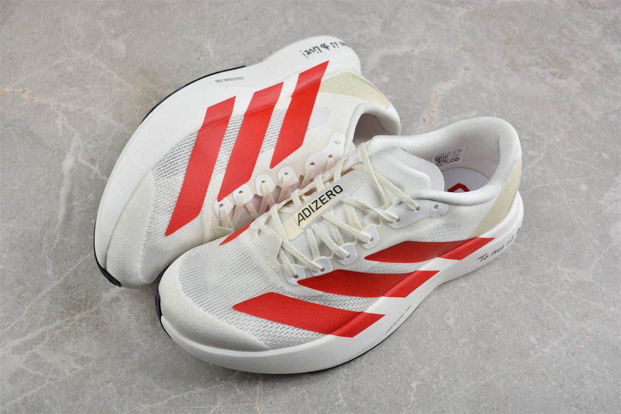  adidas Adizero EVO SL "Off White/Better Scarlet" 