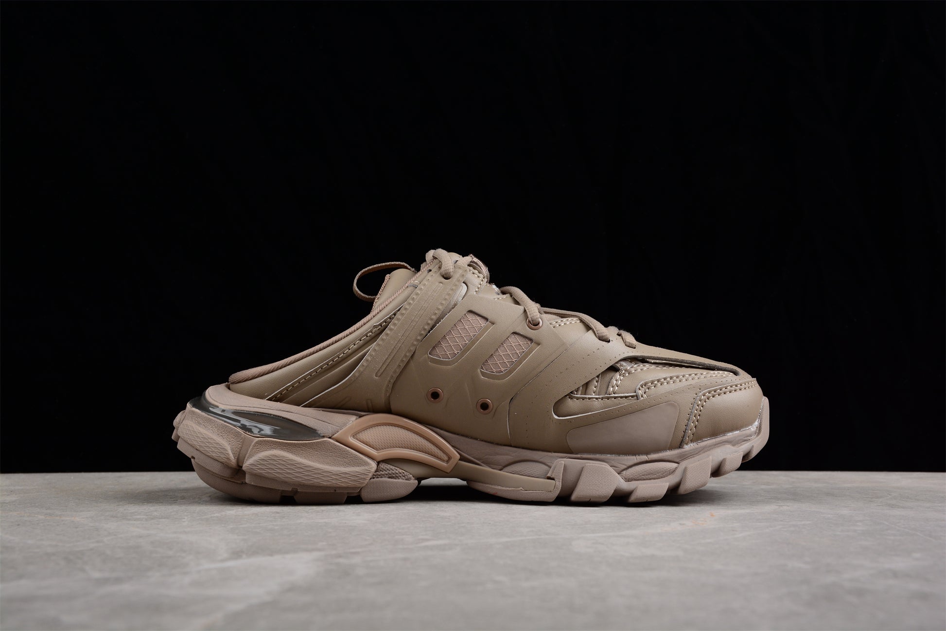 Balenciaga Track Mule in Coffee Brown - Best Reps Website 2025