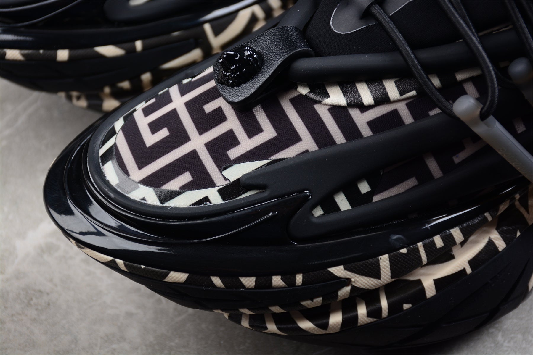 Balmain Unicorn Sneakers in Black – Neoprene &amp; Leather - Best Reps Website 2025