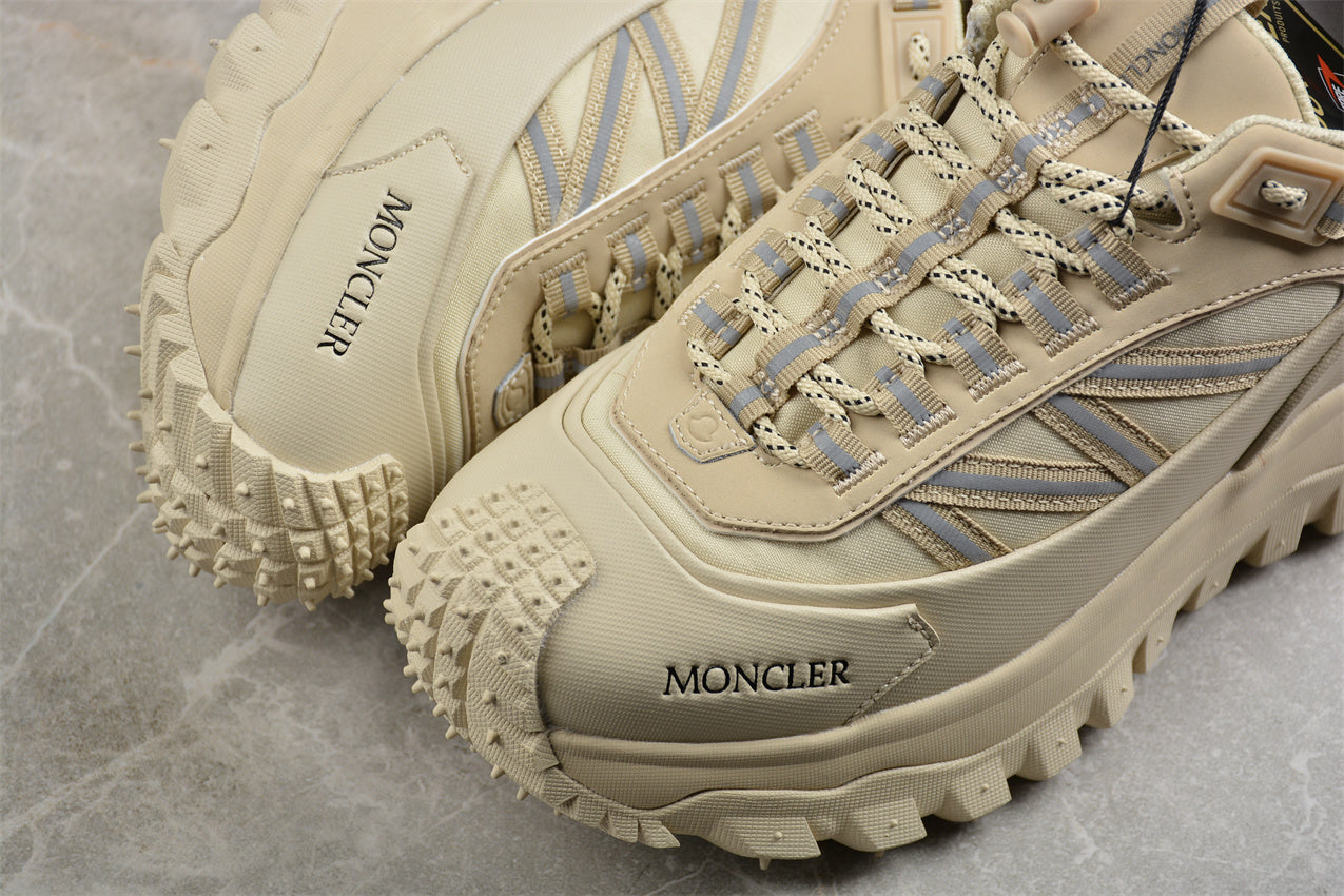 Moncler Trailgrip GT Slip Resistant Waterproof Low Top Outdoor Shoes Beige - Best Reps Website 2025
