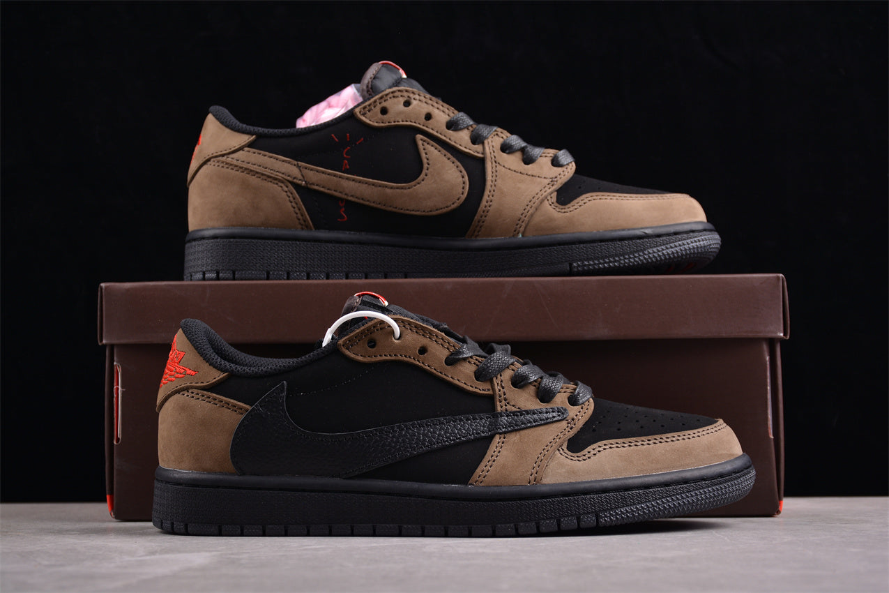 Travis Scott x Air Jordan 1 Retro Low OG SP 'Velvet Brown - Best Reps Website 2025