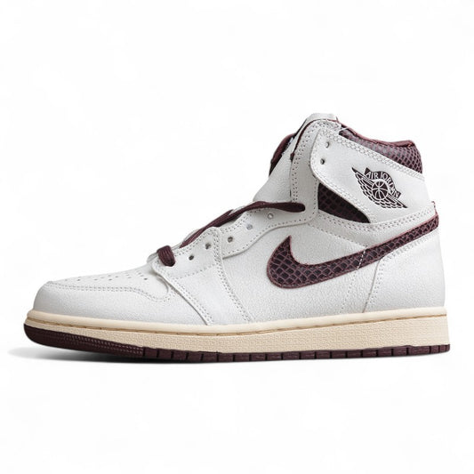 Air Jordan 1 High OG x A Ma Maniére “Sail & Burgundy”