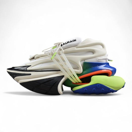Balmain Unicorn Trainers in Neoprene and Leather White - Best Reps Website 2025