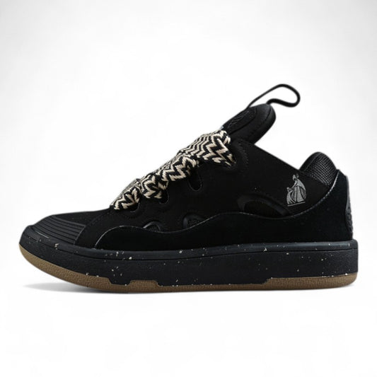 Lanvin Leather Curb Sneaker Black - Best Reps Website 2025