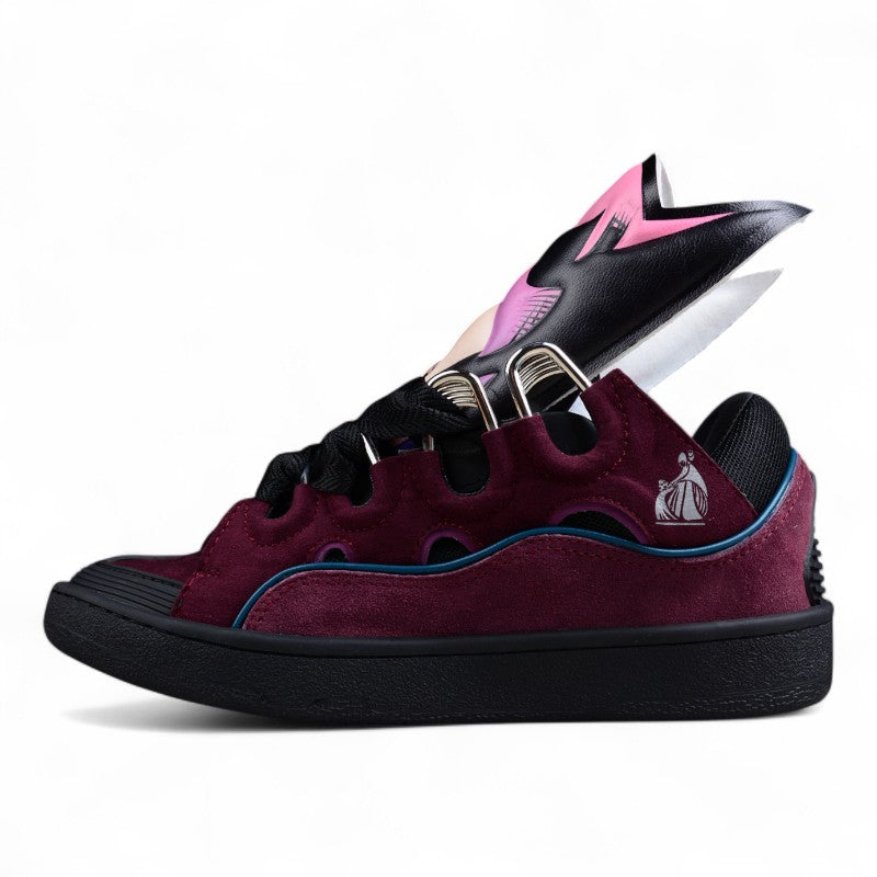 Lanvin x Batman Women's CURB Sneakers 'Raisin/Black' - Best Reps Website 2025