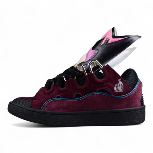 Lanvin x Batman Women's CURB Sneakers 'Raisin/Black' - Best Reps Website 2025