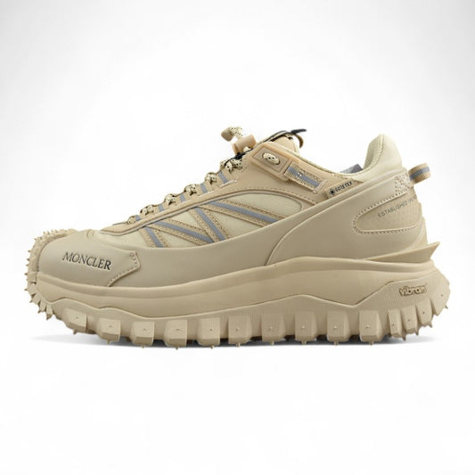 Moncler Trailgrip GT Slip Resistant Waterproof Low Top Outdoor Shoes Beige - Best Reps Website 2025