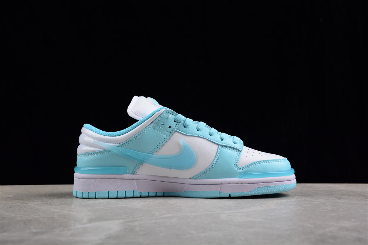 Nike SB Dunk Low White & Glacier Blue