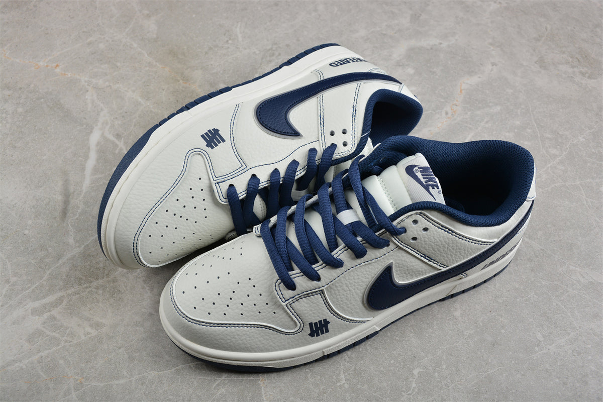 Nike SB Dunk Low x Undefeated White/Navy