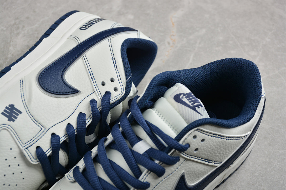 Nike SB Dunk Low x Undefeated White/Navy