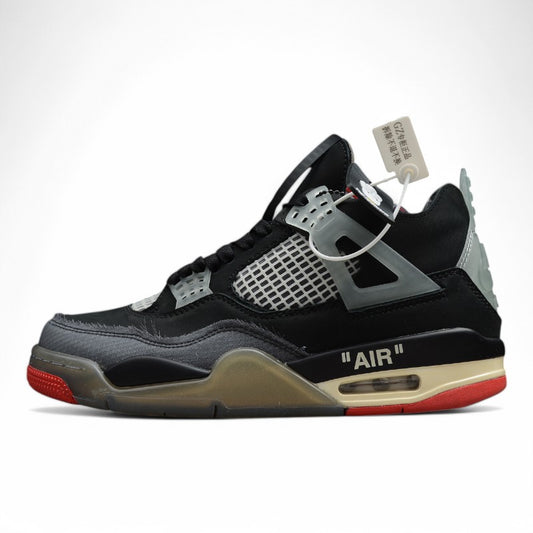 Off-White x Air Jordan 4 “Bred”