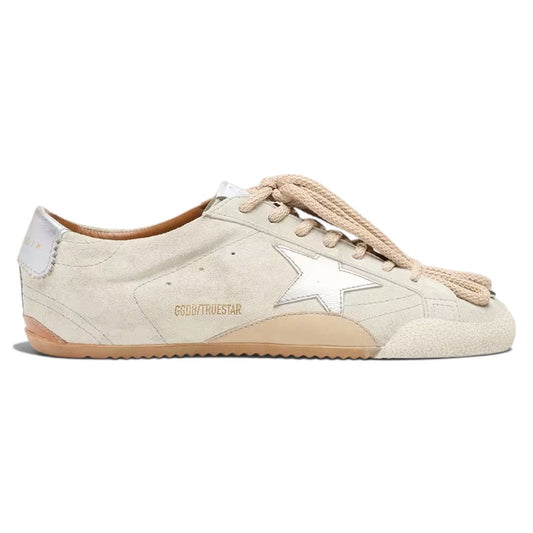 True-Star Light Gray Suede Sneakers