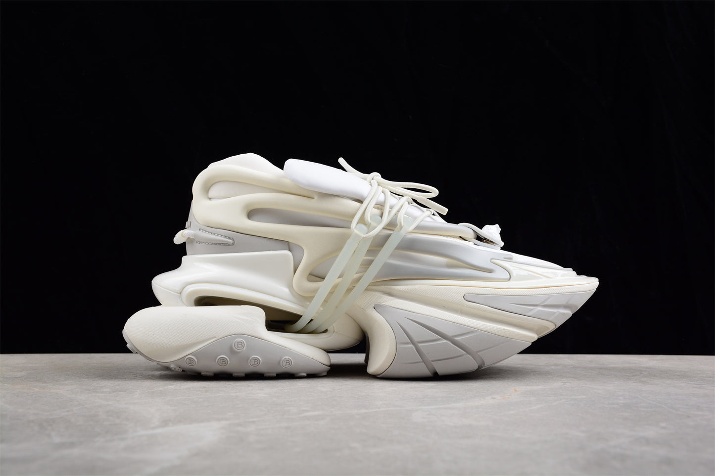Balmain Unicorn Sneakers in All White – Neoprene &amp; Leather - Best Reps Website 2025
