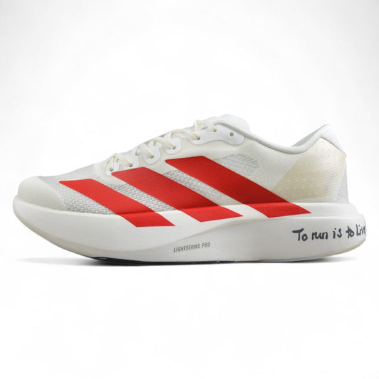  adidas Adizero EVO SL "Off White/Better Scarlet" 