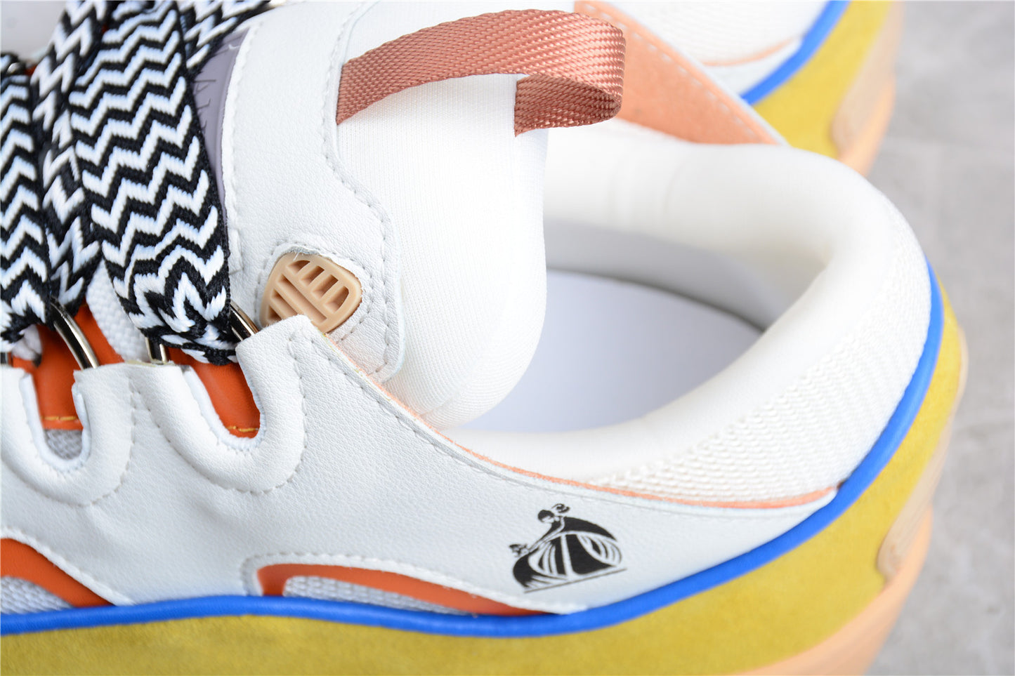 Lanvin Leather Curb 'Beige' - Best Reps Website 2025